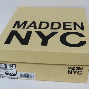 New Madden NYC women webbed lug heel sandals
